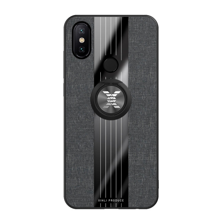 XINLI Stitching Cloth Textue Shockproof TPU Protective Case with Ring Holder, For Xiaomi Mi 6X / A2, For Xiaomi Mi 9 SE, For Xiaomi Mi CC9, For Xiaomi Mi CC9e