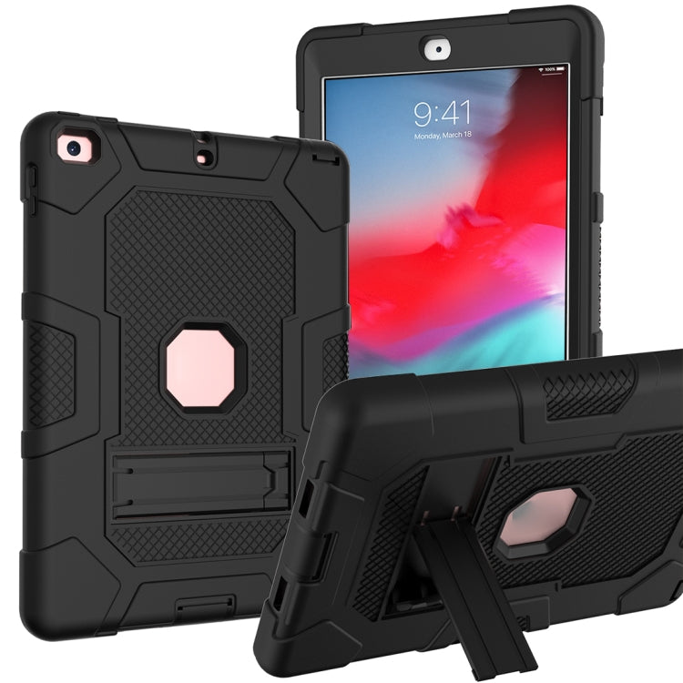 Coque de protection antichoc en silicone et PC avec support, motif robot contrasté, pour Samsung Galaxy Tab S6 Lite P610, iPad 9.7 (2018/2017), iPad Air 2022/2020 10.9 pouces, iPad mini 5/4