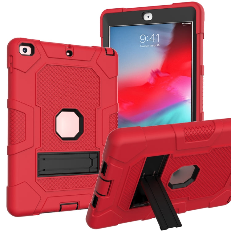 Coque de protection antichoc en silicone et PC avec support, motif robot contrasté, pour Samsung Galaxy Tab S6 Lite P610, iPad 9.7 (2018/2017), iPad Air 2022/2020 10.9 pouces, iPad mini 5/4