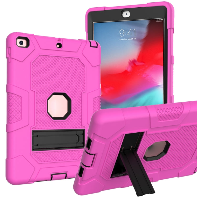 Contrast Color Robot Shockproof Silicone + PC Protective Case with Holder, Series 2
