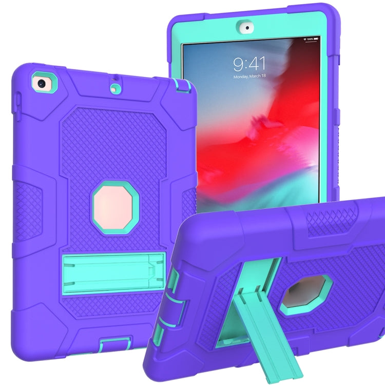 Coque de protection antichoc en silicone et PC avec support, motif robot contrasté, pour Samsung Galaxy Tab S6 Lite P610, iPad 9.7 (2018/2017), iPad Air 2022/2020 10.9 pouces, iPad mini 5/4
