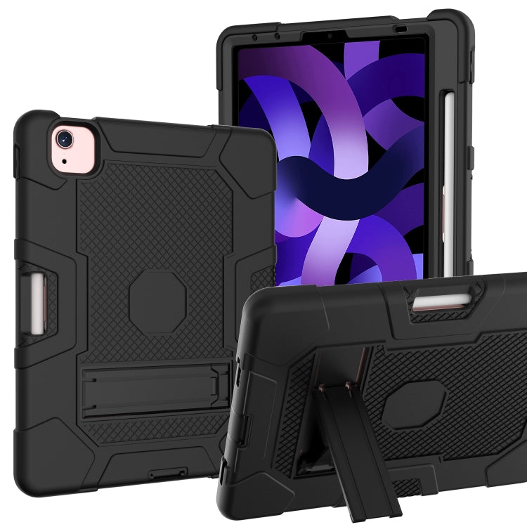 Contrast Color Robot Shockproof Silicone + PC Protective Case with Holder, Series 2