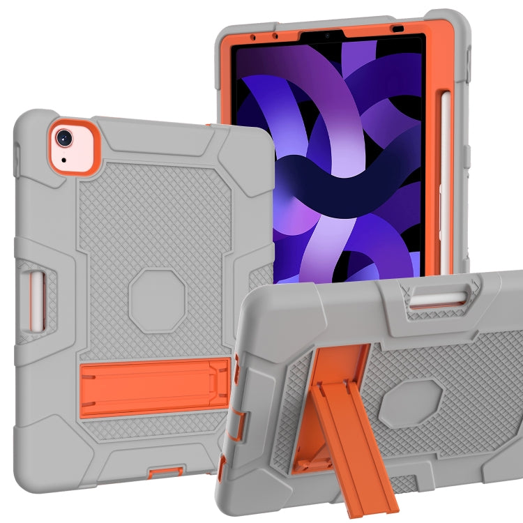 Coque de protection antichoc en silicone et PC avec support, motif robot contrasté, pour Samsung Galaxy Tab S6 Lite P610, iPad 9.7 (2018/2017), iPad Air 2022/2020 10.9 pouces, iPad mini 5/4