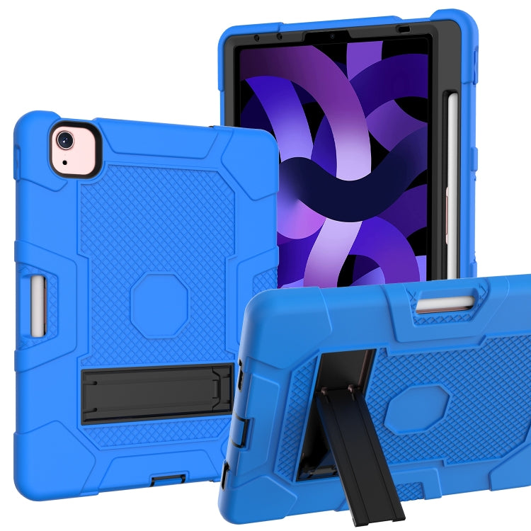 Contrast Color Robot Shockproof Silicone + PC Protective Case with Holder, Series 2