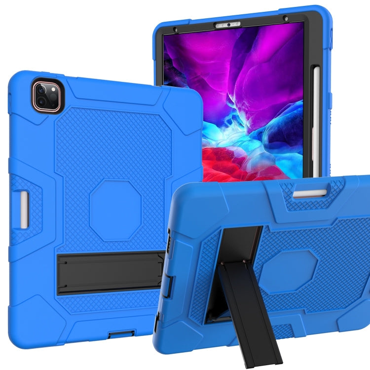Coque de protection antichoc en silicone et PC avec support pour iPad Pro 12,9 pouces (2020)
