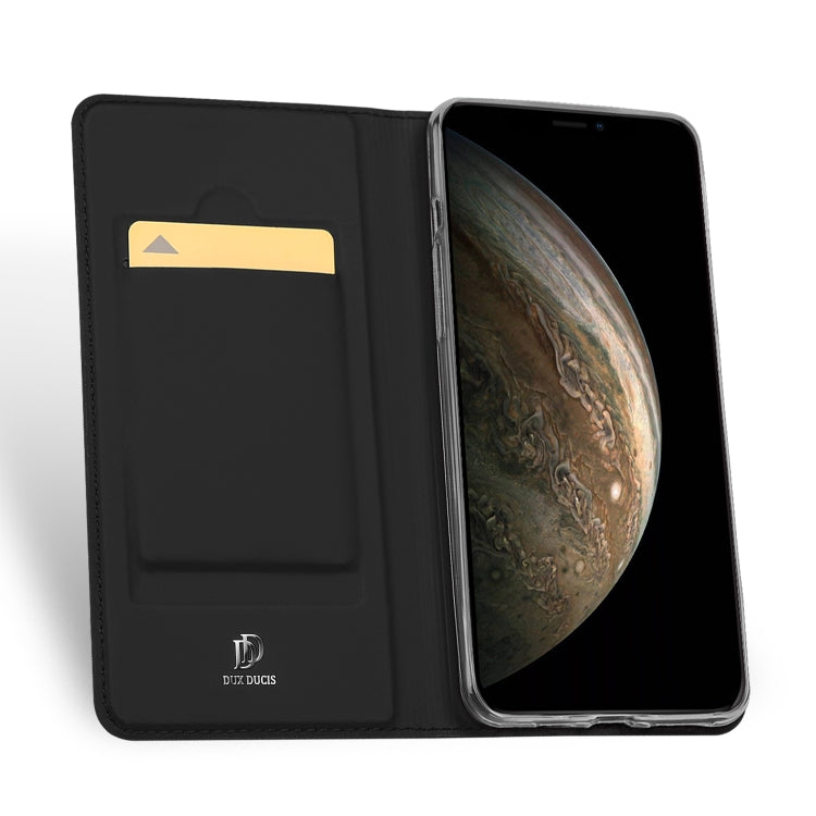 DUX DUCIS Skin Pro Series Shockproof Horizontal Flip Leather Case with Holder & Card Slots, For iPhone 11
