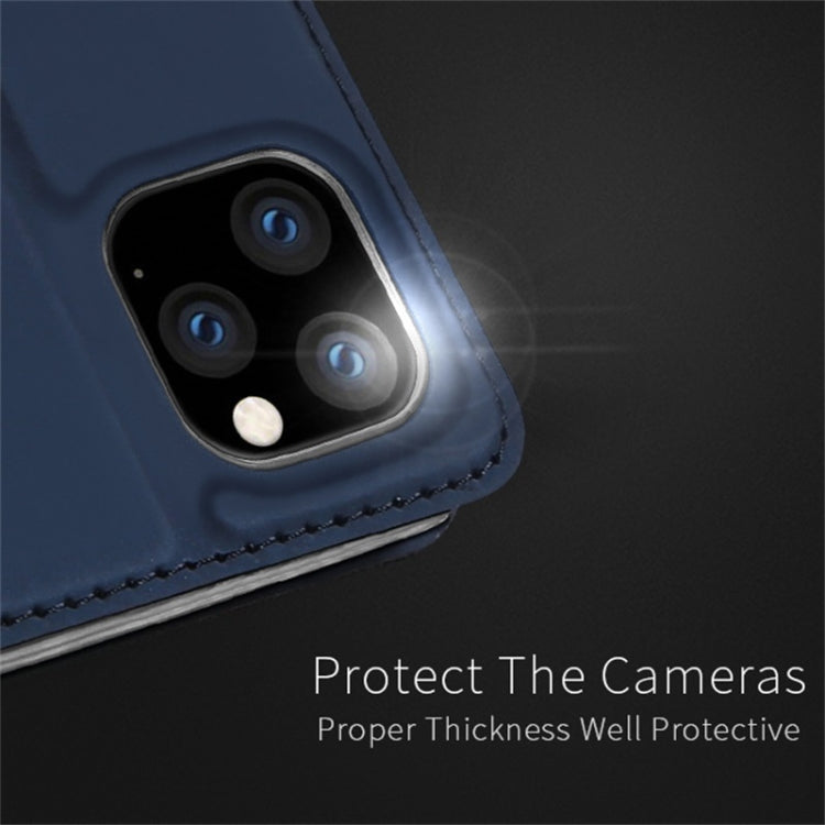 DUX DUCIS Skin Pro Series Shockproof Horizontal Flip Leather Case with Holder & Card Slots, For iPhone 11