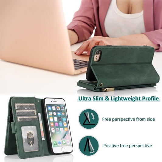 Detailed zipper pocket and wallet function for secure storage