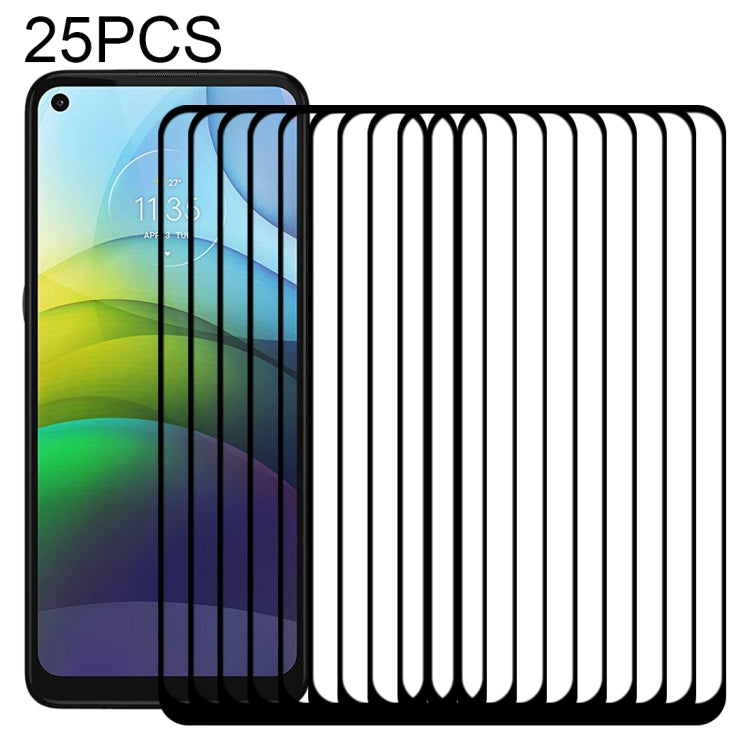 25 PCS Full Glue Full Screen Tempered Glass Film, For OPPO Reno5 K (25 PCS), For Motorola Moto G9 Power (25 PCS), For Samsung Galaxy A02 (25 PCS), For Xiaomi Redmi K40 (25 PCS), For vivo Y20A (25 PCS), For Xiaomi Redmi K40 Pro (25 PCS)                 ...