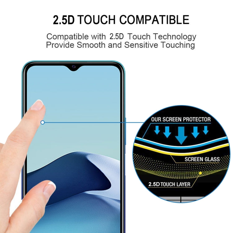 25 PCS Full Glue Full Screen Tempered Glass Film