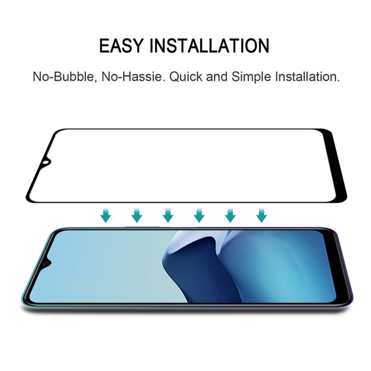 25 PCS Full Glue Full Screen Tempered Glass Film