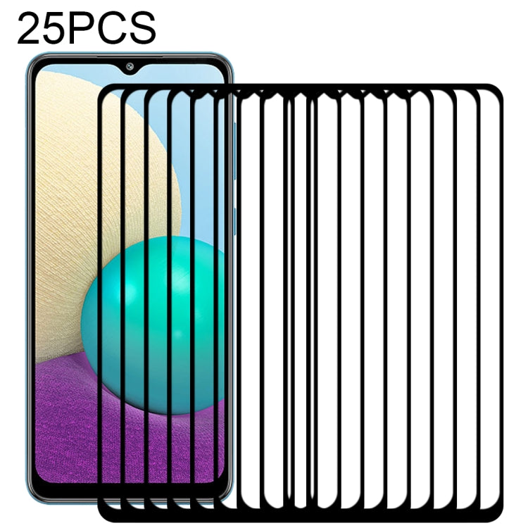 25 PCS Full Glue Full Screen Tempered Glass Film, For OPPO Reno5 K (25 PCS), For Motorola Moto G9 Power (25 PCS), For Samsung Galaxy A02 (25 PCS), For Xiaomi Redmi K40 (25 PCS), For vivo Y20A (25 PCS), For Xiaomi Redmi K40 Pro (25 PCS)                 ...