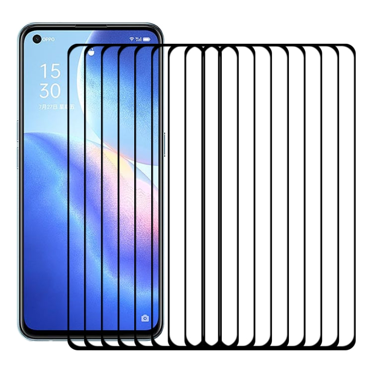 25 PCS Full Glue Full Screen Tempered Glass Film, For OPPO Reno5 K (25 PCS), For Motorola Moto G9 Power (25 PCS), For Samsung Galaxy A02 (25 PCS), For Xiaomi Redmi K40 (25 PCS), For vivo Y20A (25 PCS), For Xiaomi Redmi K40 Pro (25 PCS)                 ...