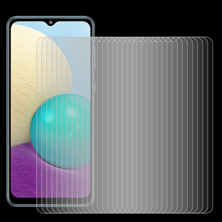 50 PCS 0.26mm 9H Surface Hardness 2.5D Explosion-proof Tempered Glass Non-full Screen Film