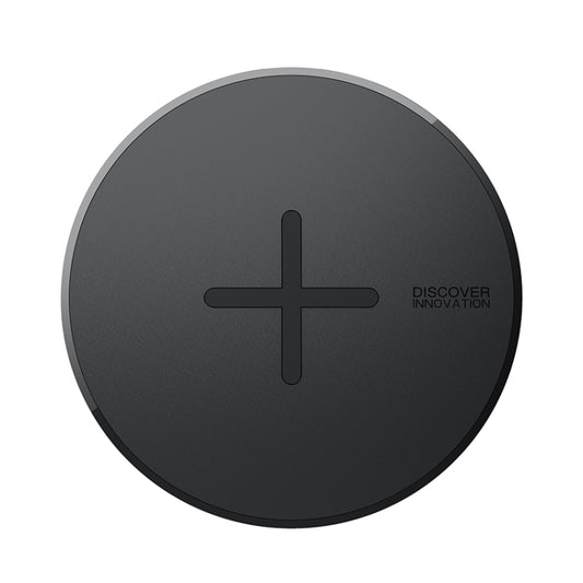 Top-down view of NILLKIN MC026 button wireless charger showing charging surface and controls