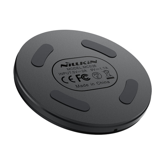 Side profile of NILLKIN portable fast charging pad with premium build quality