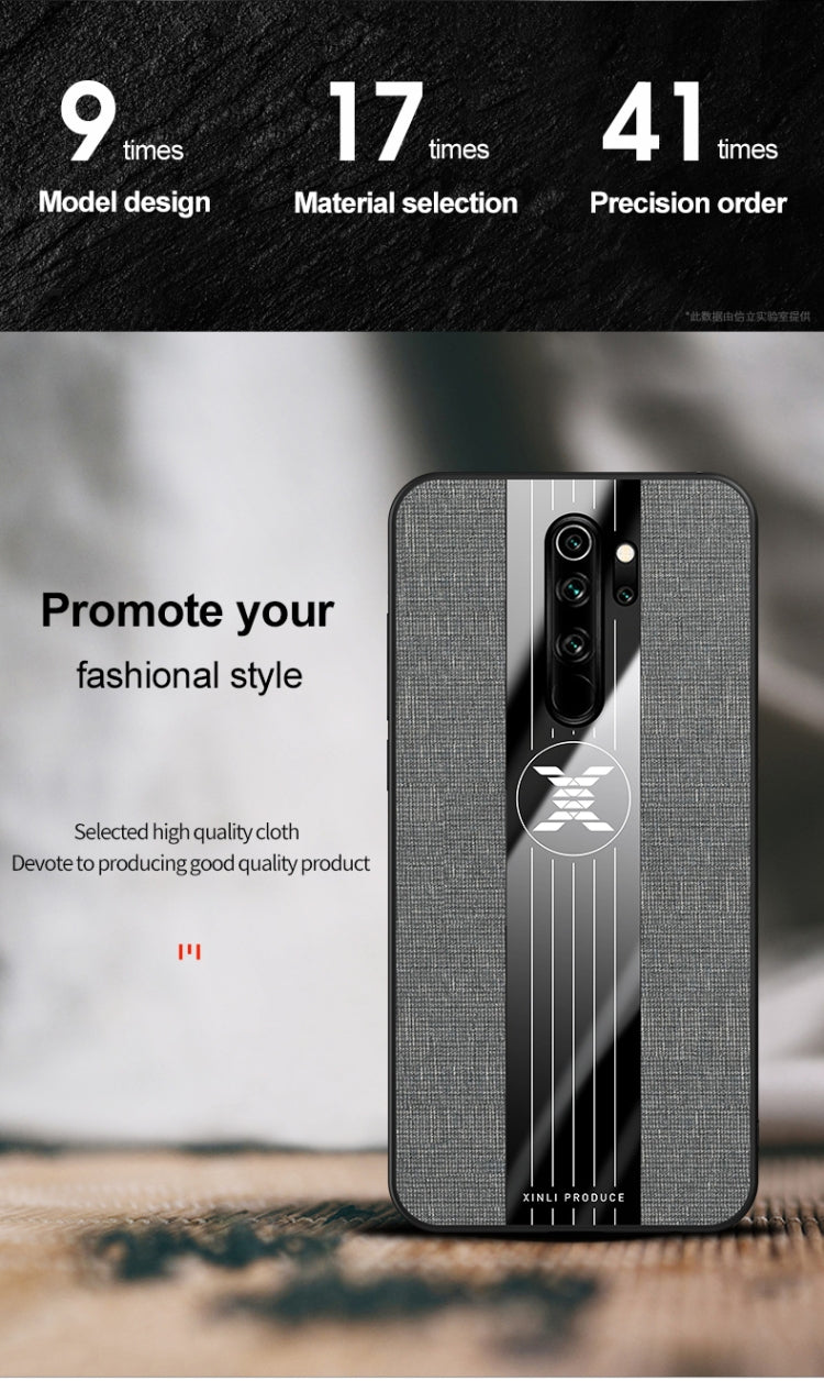 XINLI Stitching Cloth Textue Shockproof TPU Protective Case, For Xiaomi Redmi Note 8, For Xiaomi Mi 8, For Xiaomi Mi 9, For Xiaomi Mi 6X / A2, For Xiaomi Mi 9 SE
