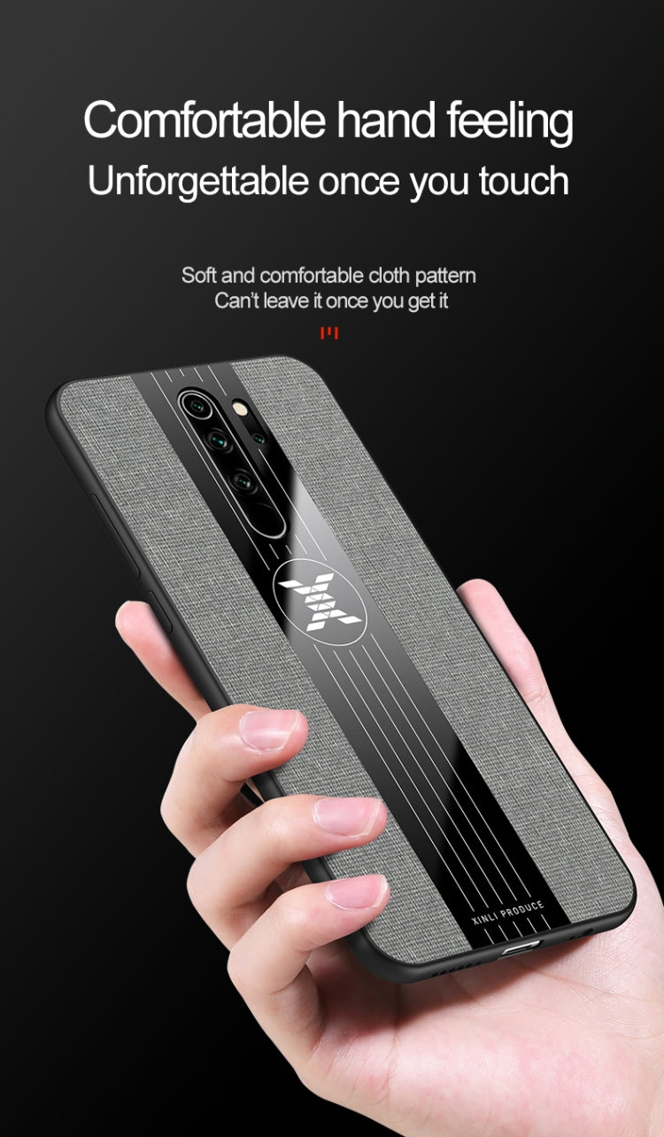 XINLI Stitching Cloth Textue Shockproof TPU Protective Case, For Xiaomi Redmi Note 8, For Xiaomi Mi 8, For Xiaomi Mi 9, For Xiaomi Mi 6X / A2, For Xiaomi Mi 9 SE