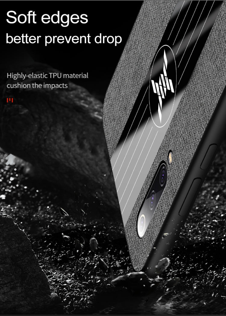 XINLI Stitching Cloth Textue Shockproof TPU Protective Case, For Xiaomi Mi 9 SE, For Xiaomi Mi CC9, For Xiaomi Mi CC9e, For Xiaomi Mi 8 Lite