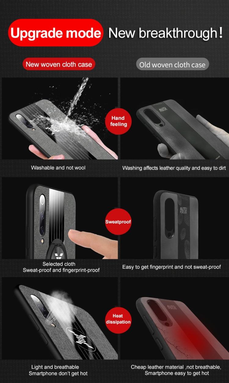 Coque de protection antichoc en TPU avec coutures XINLI pour Xiaomi Mi CC9e, Xiaomi Mi 8 Lite, Xiaomi Mi Max 2 et Xiaomi Mi Max 3
