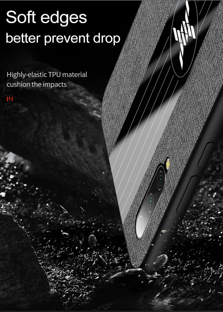 XINLI Stitching Cloth Textue Shockproof TPU Protective Case, For Xiaomi Mi CC9, For Xiaomi Mi CC9e, For Xiaomi Mi 8 Lite, For Xiaomi Mi Max 2, For Xiaomi Mi Max 3