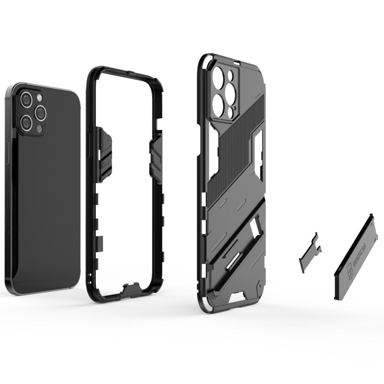 Punk Armor 2 in 1 PC + TPU Shockproof Case with Invisible Holder, Series 2