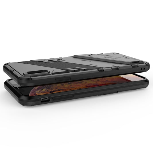 TPU bumper detail with shock-absorbing technology and textured grip surface