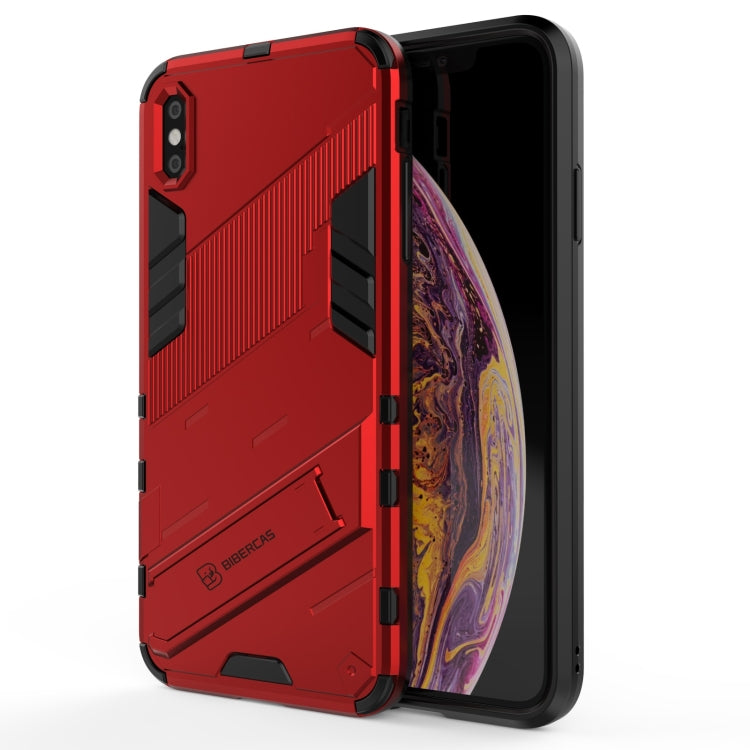 Punk Armor 2 in 1 PC + TPU Shockproof Case with Invisible Holder, Series 2
