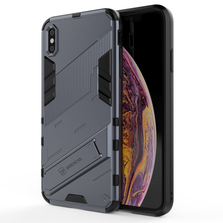 Punk Armor 2 in 1 PC + TPU Shockproof Case with Invisible Holder, Series 2