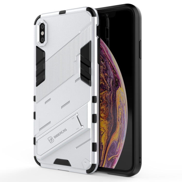 Punk Armor 2 in 1 PC + TPU Shockproof Case with Invisible Holder, Series 2