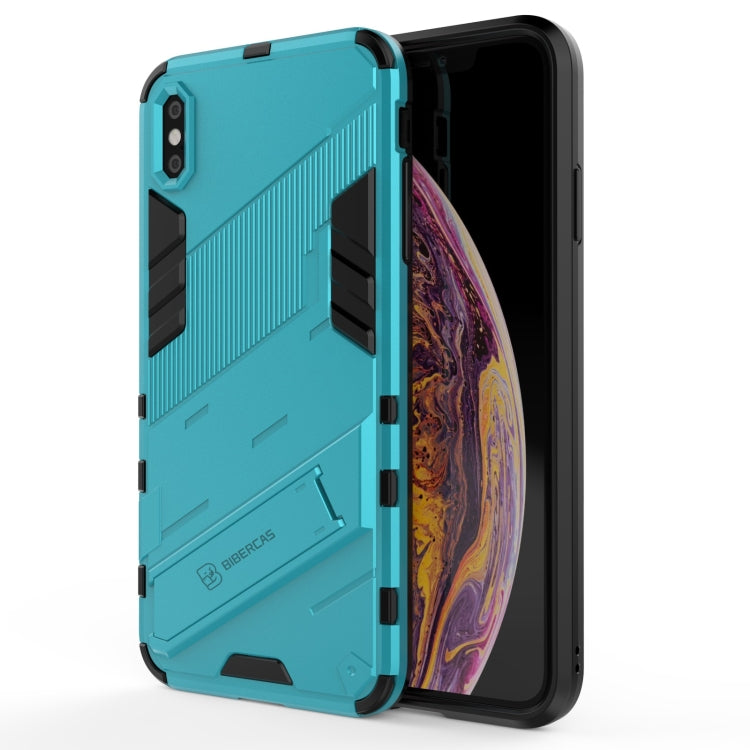 Punk Armor 2 in 1 PC + TPU Shockproof Case with Invisible Holder, Series 2