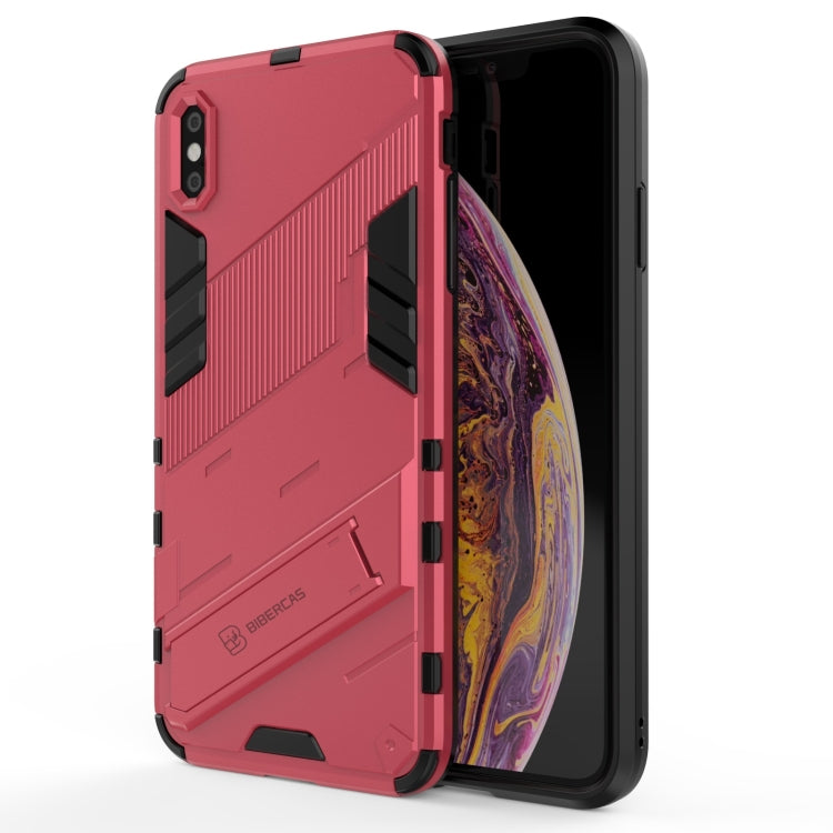 Punk Armor 2 in 1 PC + TPU Shockproof Case with Invisible Holder, Series 2