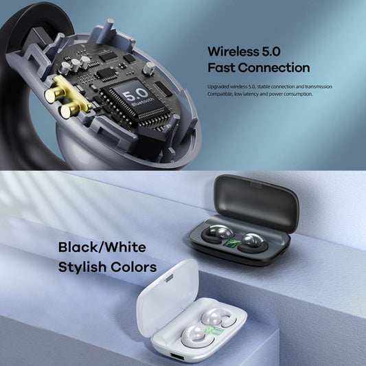 Compact charging case included with Remax Proda TWS-17 Bluetooth 5.0 earbuds