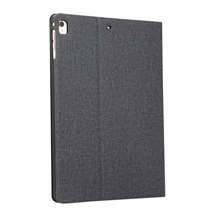 Voltage Craft Cloth TPU Protective Case with Holder, For iPad 10.2 2021 / 2020 / 2019