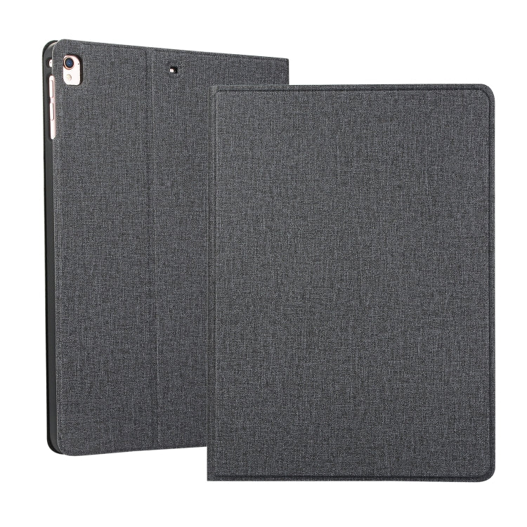 Voltage Craft Cloth TPU Protective Case with Holder, For iPad 10.2 2021 / 2020 / 2019