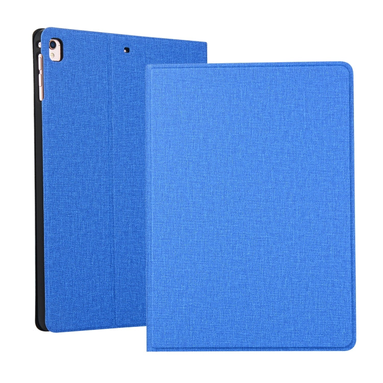 Voltage Craft Cloth TPU Protective Case with Holder, For iPad 10.2 2021 / 2020 / 2019