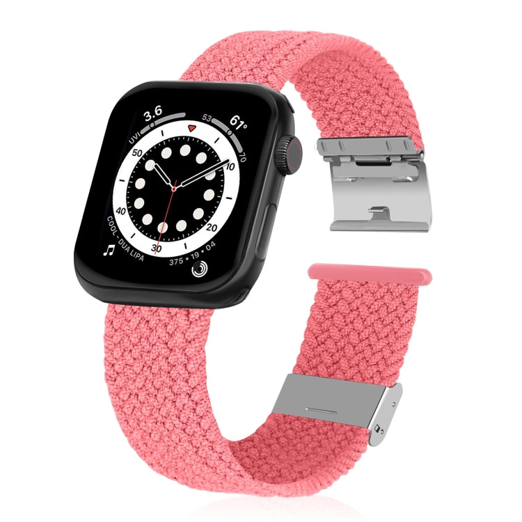 Braided + Stainless Steel Replacement Watchbands For Apple Watch Series 6 & SE & 5 & 4 40mm / 3 & 2 & 1 38mm, For Apple Watch Series 7 41mm / 6 & SE & 5 & 4 40mm / 3 & 2 & 1 38mm