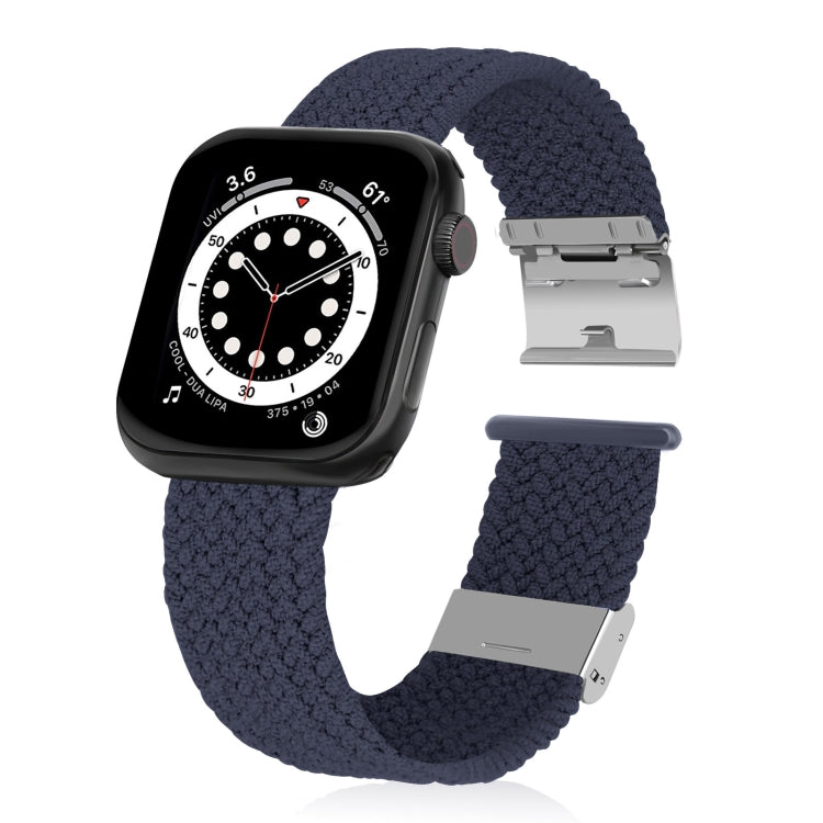 Braided + Stainless Steel Replacement Watchbands For Apple Watch Series 6 & SE & 5 & 4 40mm / 3 & 2 & 1 38mm, For Apple Watch Series 7 41mm / 6 & SE & 5 & 4 40mm, For Apple Watch Series 8&7 41mm / SE 2&6&SE&5&4 40mm / 3&2&1 38mm