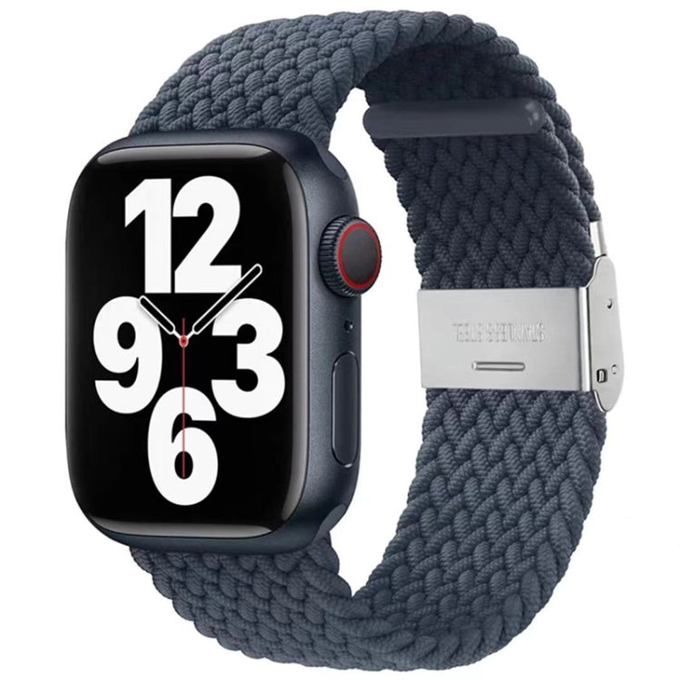 Braided + Stainless Steel Replacement Watchbands For Apple Watch Series 6 & SE & 5 & 4 40mm / 3 & 2 & 1 38mm, For Apple Watch Series 7 41mm / 6 & SE & 5 & 4 40mm, For Apple Watch Series 8&7 41mm / SE 2&6&SE&5&4 40mm / 3&2&1 38mm