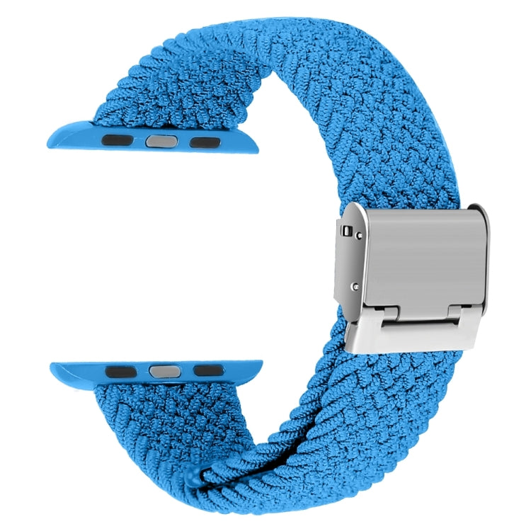 Braided + Stainless Steel Watch Band For Apple Watch Ultra 49mm&Watch Ultra 2 49mm / Series 9&8&7 45mm / SE 3&SE 2&6&SE&5&4 44mm / 3&2&1 42mm, For Apple Watch Series 7 45mm / 6 & SE & 5 & 4 44mm����������������������������������������������������������...