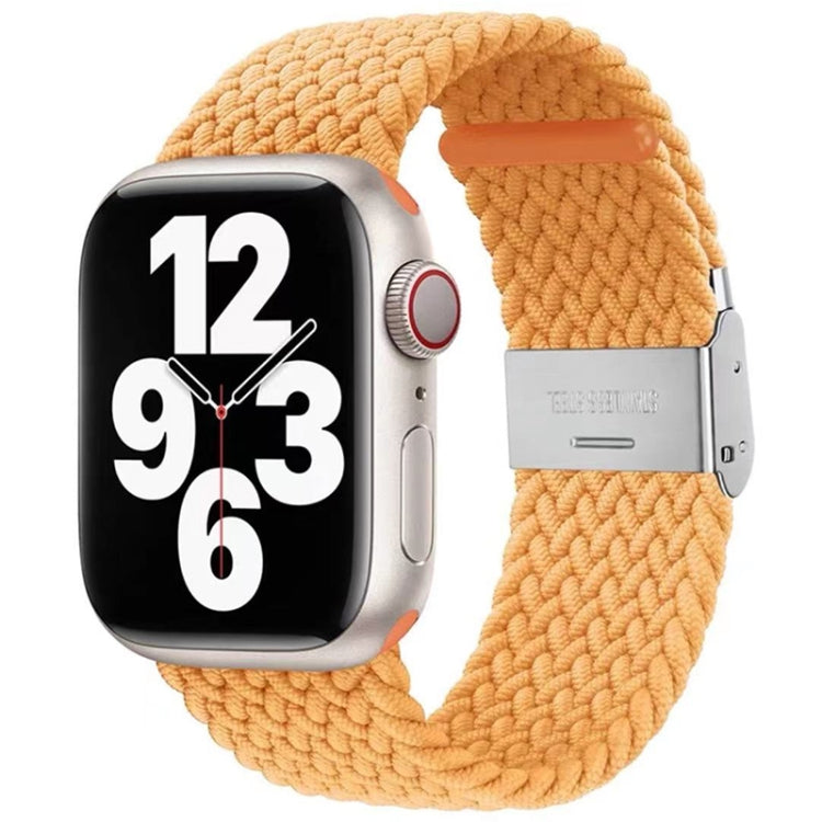 Braided + Stainless Steel Watch Band For Apple Watch Ultra 49mm&Watch Ultra 2 49mm / Series 9&8&7 45mm / SE 3&SE 2&6&SE&5&4 44mm / 3&2&1 42mm, For Apple Watch Series 7 45mm / 6 & SE & 5 & 4 44mm                                                          ...