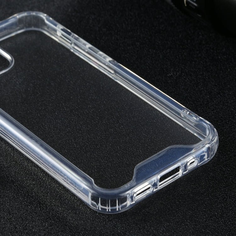 Four-corner Shockproof Transparent TPU + PC Protective Case, For iPhone 12 mini, For iPhone 12 / 12 Pro, For iPhone 12 Pro Max, For iPhone 11, For iPhone 11 Pro, For iPhone 11 Pro Max, For iPhone X / XS, For iPhone XR