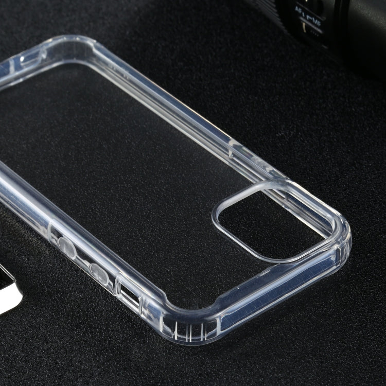 Four-corner Shockproof Transparent TPU + PC Protective Case, For iPhone 12 mini, For iPhone 12 / 12 Pro, For iPhone 12 Pro Max, For iPhone 11, For iPhone 11 Pro, For iPhone 11 Pro Max, For iPhone X / XS, For iPhone XR
