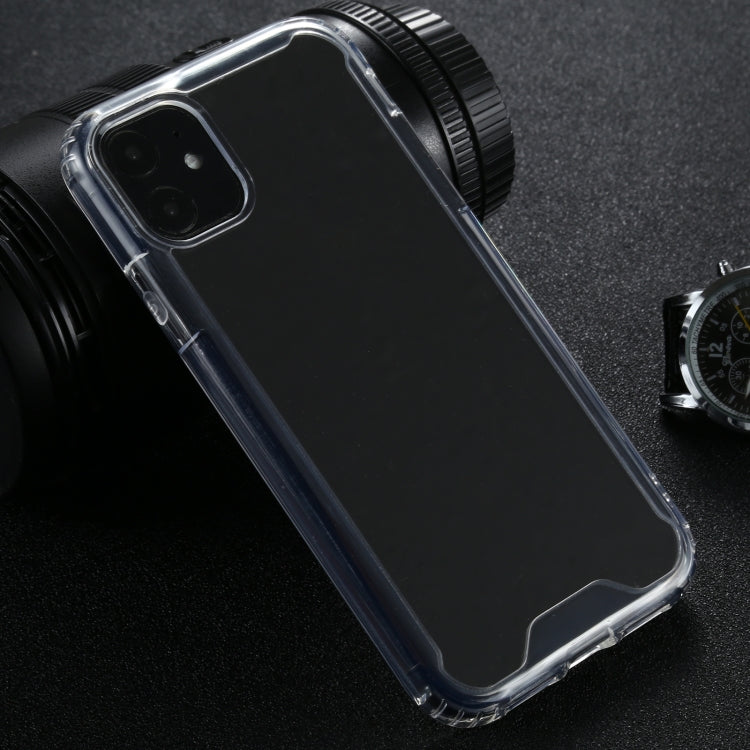 Four-corner Shockproof Transparent TPU + PC Protective Case, For iPhone 12 mini, For iPhone 12 / 12 Pro, For iPhone 12 Pro Max, For iPhone 11, For iPhone 11 Pro, For iPhone 11 Pro Max, For iPhone X / XS, For iPhone XR