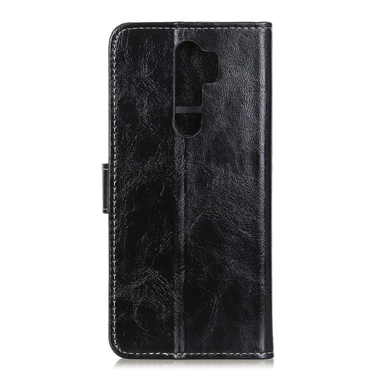 Textured leather phone case with built-in card slot compartments and wallet functionality