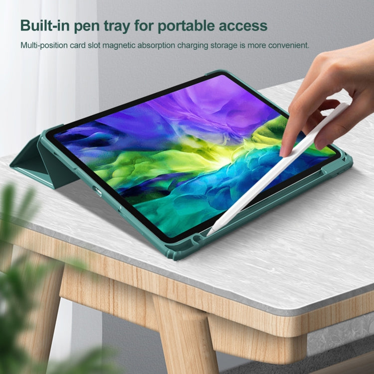 Mutural Pinyue Series PC + TPU Horizontal Flip Leather Case with Holder & Pen Slot & Sleep / Wake-up Function, For iPad Pro 11 (2021) / (2020), For iPad Pro 12.9 2022 / 2021 / 2020, For iPad Pro 11 (2021), For iPad Pro 12.9 2022 / 2021