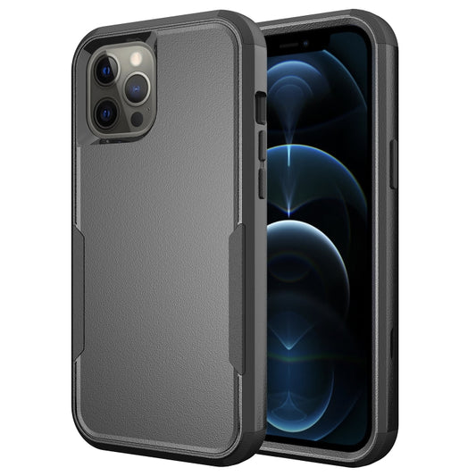 Dual-layer TPU and polycarbonate bumper protection iPhone 12 case