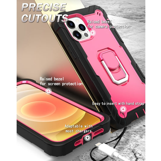 Close-up of rotating holder mechanism on iPhone 12 Pro Max protective case