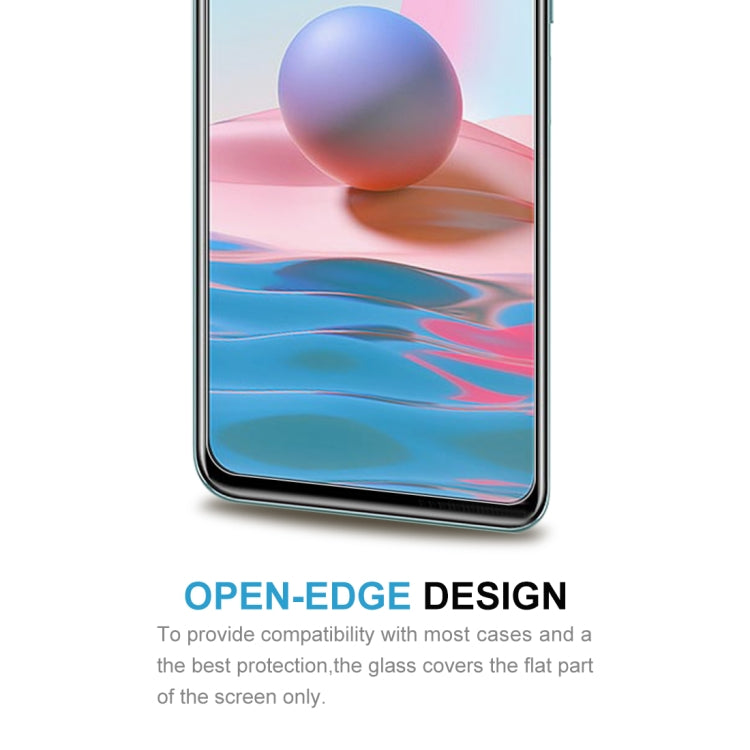 For Xiaomi Redmi Note 10 / Note 11 4G Global 6.43 inch/ Note 10 Global 6.43 inch / Poco M4 Pro 4G 50pcs 0.26mm 9H 2.5D Tempered Glass Film, For Xiaomi Redmi Note 10 / Note 11 5G International Version / Note 10 Overseas Version 6.43 (50 PCS)            ...