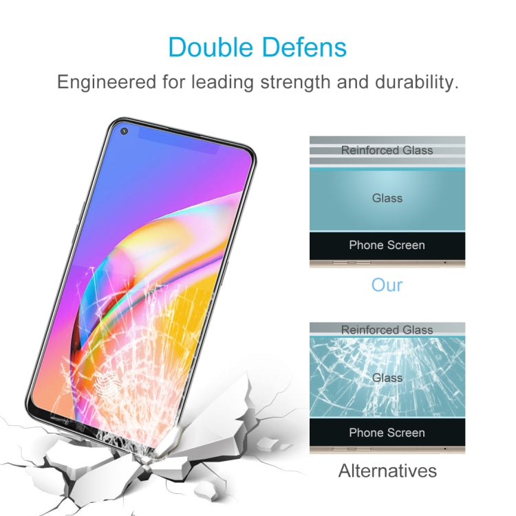 For Xiaomi Redmi Note 10 / Note 11 4G Global 6.43 inch/ Note 10 Global 6.43 inch / Poco M4 Pro 4G 50pcs 0.26mm 9H 2.5D Tempered Glass Film